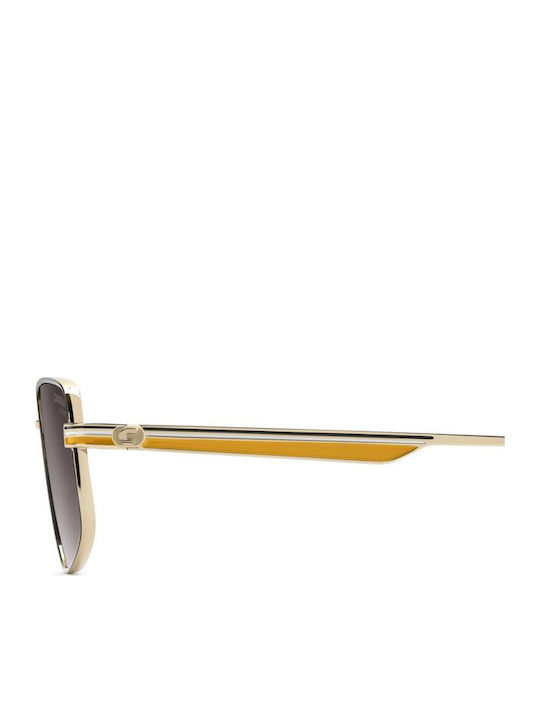 Carrera Unisex Ochelari De Soare Cu Ramă Metalică Auriu Și Lentile Gri 3087/S LPE/3X