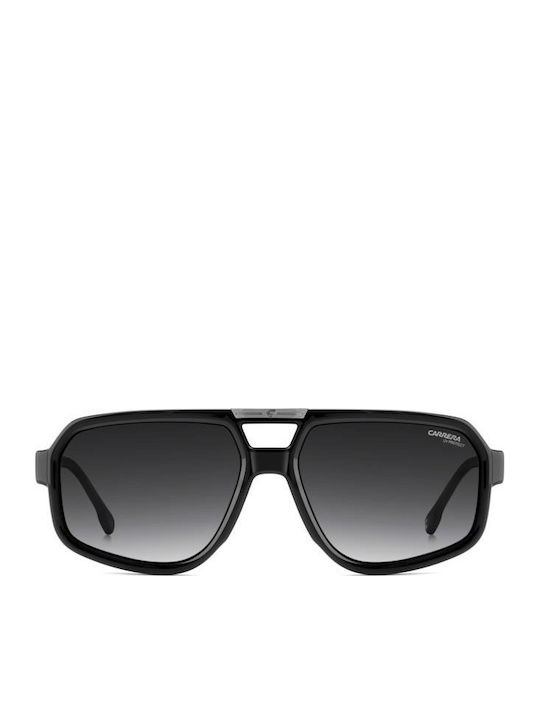 Carrera Victory C Unisex Sunglasses With Black Horn-Rimmed Frame And Grey Gradient Lens 26/S 807/9O