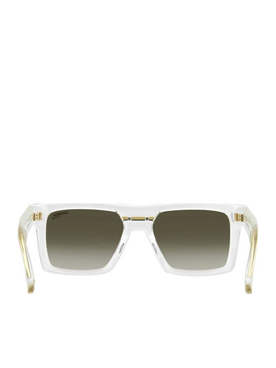Carrera Victory C Unisex Sunglasses with Transparent Horn-Rimmed Frame and Grey Lenses 25/S 900/D6