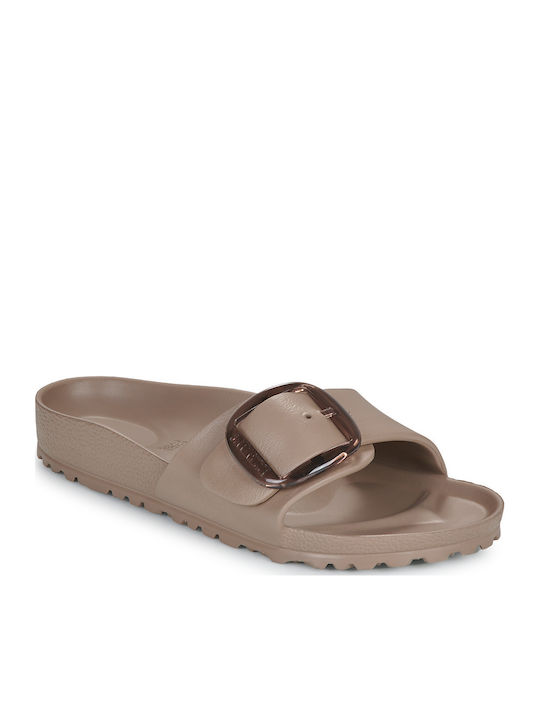 Madrid Big Buckle Eva Слайдове Сив Тауpe