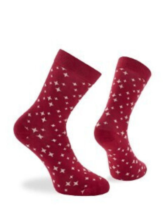 Walk Bamboo Damen Weihnachtssocken Black/Red 2Pack