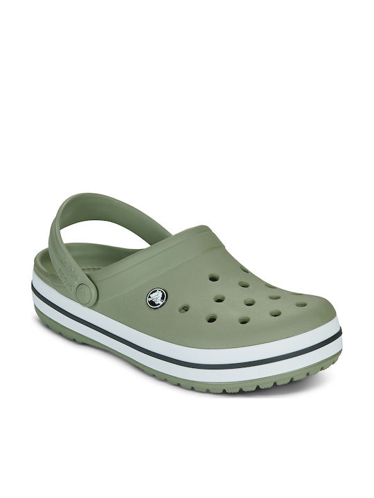 Crocs Γυναικεία Σαμπό Πράσινα