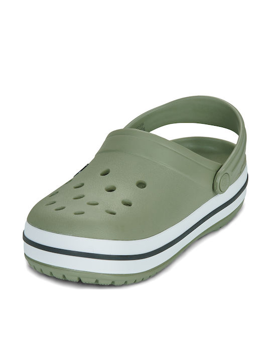 Crocs Femei Sabot Verzi