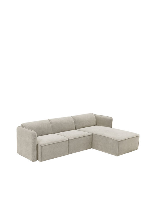 Maffei Ecke Sofa mit Umkehrbarer Winkel Beiges 268x163x76cm