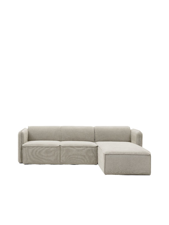 Maffei Ecke Sofa mit Umkehrbarer Winkel Beiges 268x163x76cm