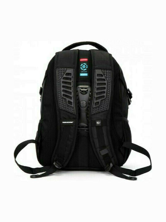 Suissewin Backpack Αδιάβροχο 28lt Μαύρο