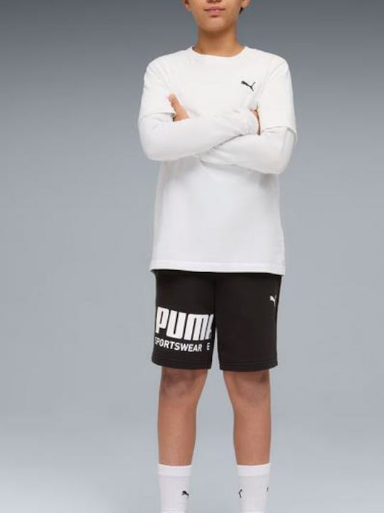 Kids' Athletic Shorts/Bermudas Black/white