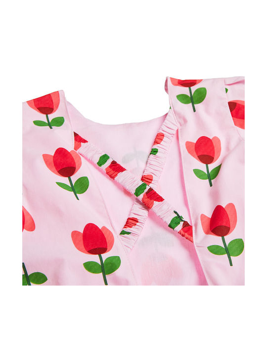 Kids' Fabric Jumpsuit Shorts/Bermudas Pink