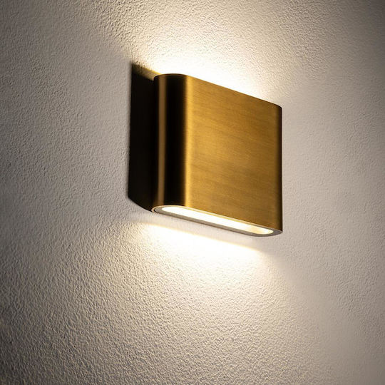 Nowodvorski Iluminat Exterior Montat Pe Perete Led Încorporat 3000K 9x11cm Nowodvorski Iluminat Exterior Montat Pe Perete Led Încorporat 3000K 9x11cm