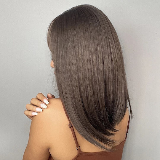 Animis Beauty Perucă cu Păr Sintetic în Castan Culoare 40cm