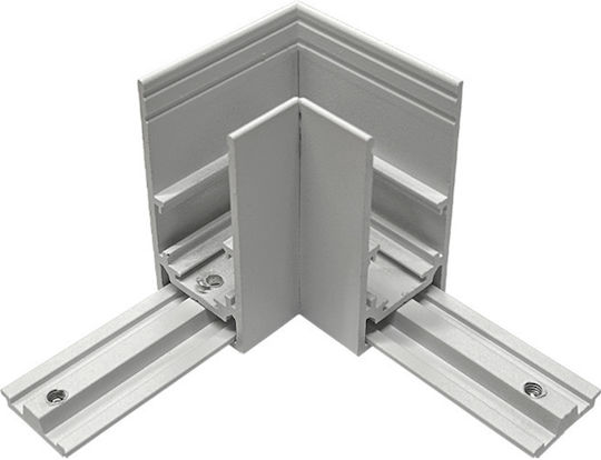 Zambelis Lights Σύνδεσμος Ράγας για Φωτιστικά Λευκός 2082W-C2