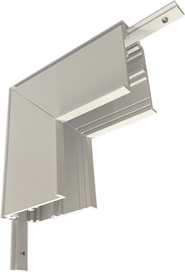 Zambelis Lights Σύνδεσμος Ράγας για Φωτιστικά Λευκός 2084W-C1