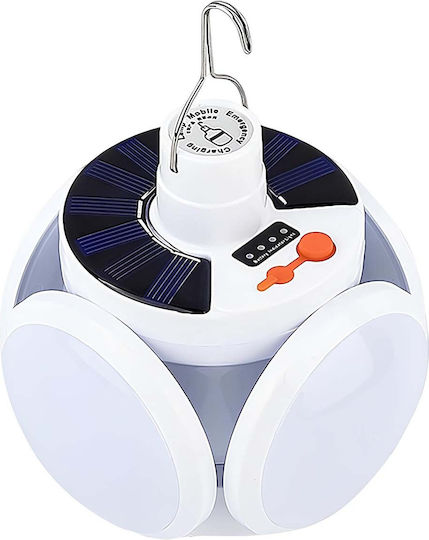 Avizar Lampă Led 3w Interior Exterior Usb Reîncărcabilă Solară Albă