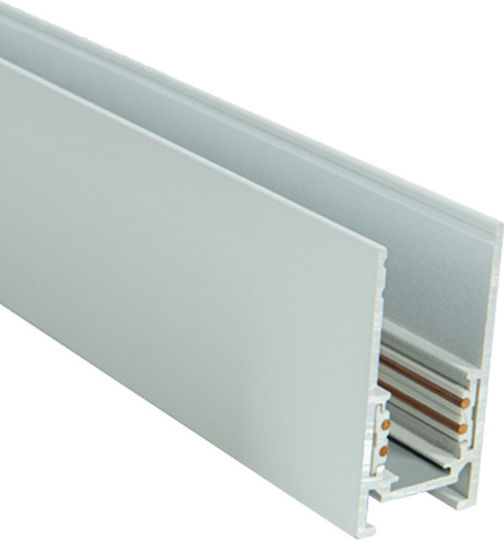 Μαγνητικη Ραγα Surface Εξωτερικη 48v 3m Λευκη N 2082w-3