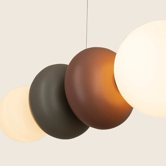 Zambelis Lights Pendant Light Pink