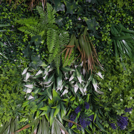 Supergreens Συνθετικό Πάνελ Φυλλωσιάς 1x1m