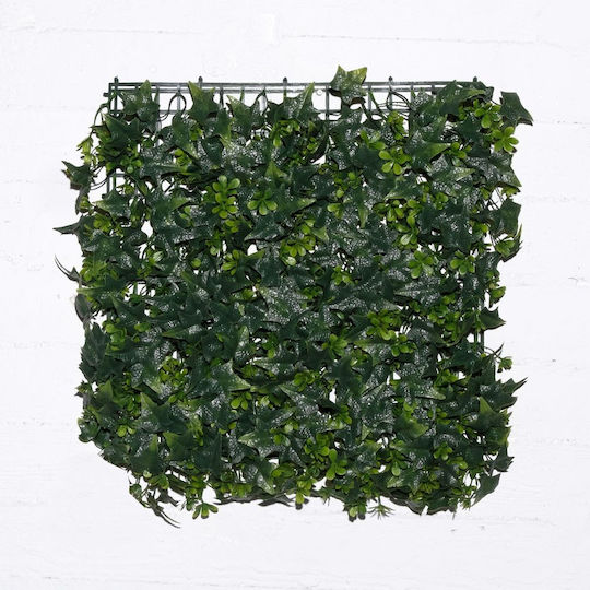 Supergreens Изкуствена панелна листва Папрат с детелина 50x50см