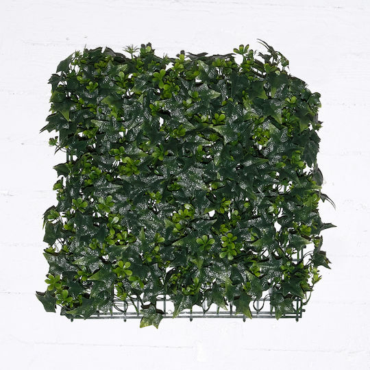 Supergreens Изкуствена панелна листва Папрат с детелина 50x50см