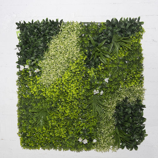 Supergreens Изкуствена панелна листва 1x1м