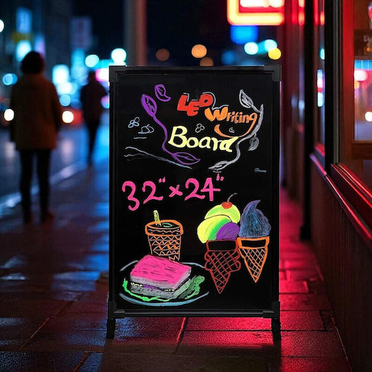 LED Beschriftung Einseitig 40x60cm