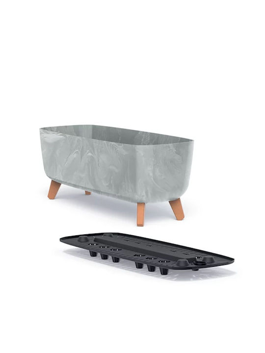 Prosperplast Gracia Case Beton Effect Beton Pot Plastic Beton Prosperplast Gracia Case Beton Effect Beton Pot Plastic Beton