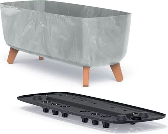 Prosperplast Gracia Case Beton Effect Beton Саксия Пластмаса Beton Prosperplast Gracia Case Beton Effect Beton Саксия Пластмаса Beton