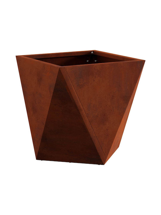vidaXL Ghiveci Metal Sk Rusty 30x30x30cm.