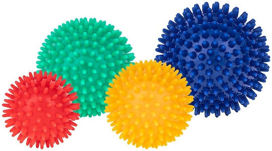 Set Sensory Massage Balls Spikes 4 Balls Rebel Active