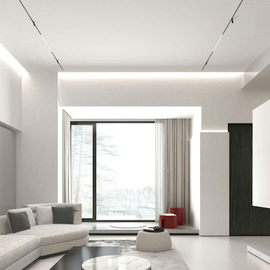 Zambelis Lights LED Lumina liniară Lumină Plafon 12W Alb cald