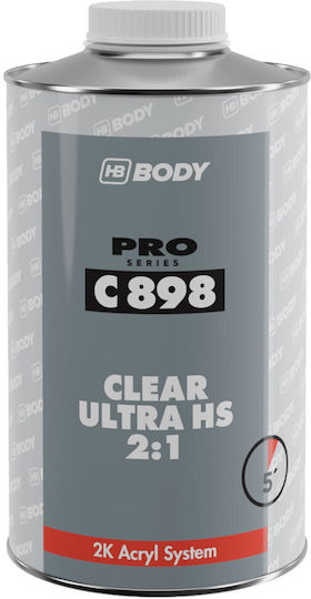 HB Body C898 Surface Varnish Colorless 1lt