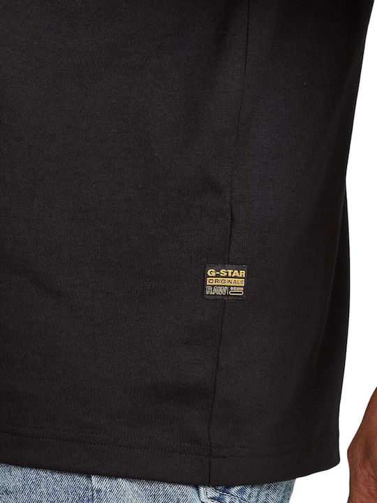 Boxy R Тениска Black
