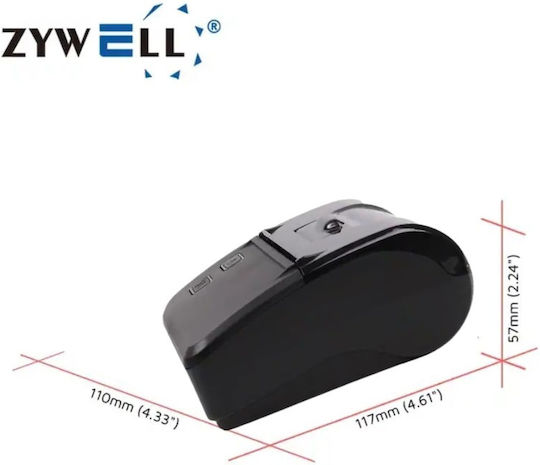 Zywell Zm-06 Thermische Quittungsdrucker Tragbar USB