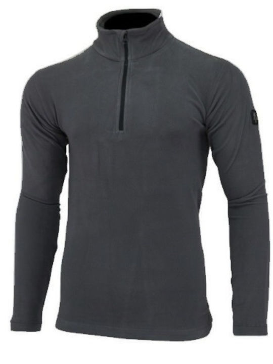 Kapriol Wolf Long Sleeve Work Sweatshirt Gray Fleece