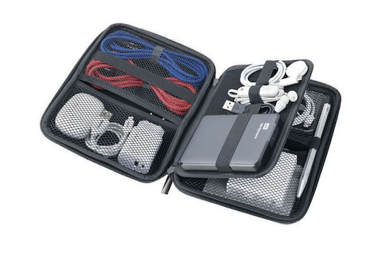 Калъф За Организация Troika "travel Case Carbon" Cbo11/cb