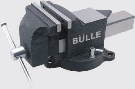 Bulle Drehbare Schraubstock für Theke aus Edelstahl mit Maximale Öffnung 125mm
