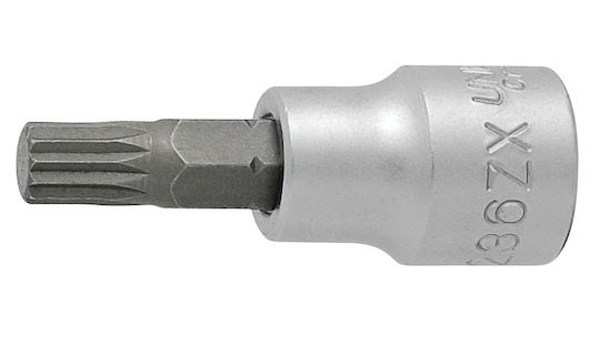 Unior Walnut with Spline Head and Socket 3/8'' M5
