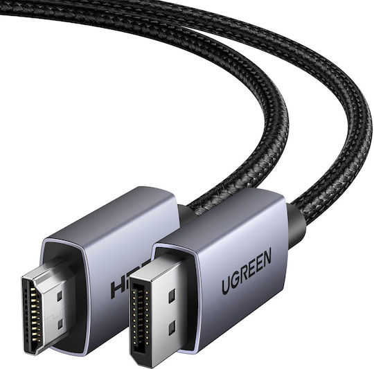 Ugreen Kabel DisplayPort-Stecker - HDMI-Stecker 5m Schwarz