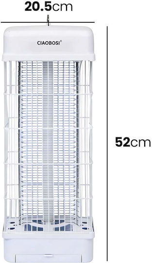 Avizar 15w Anti-mosquito Fly 360° Uv Lamp High Efficiency White