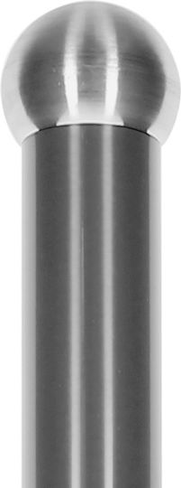 Cheffinger All Stainless Steel Towel Roller Holder Side Holding Rod Silver