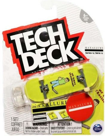 Spin Master TechDeck Skateboard For Age 6+ (Miscellaneous Designs)