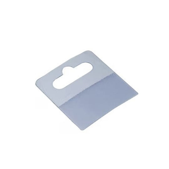 mit Aufkleber Kunststoff Transparent 12Stück