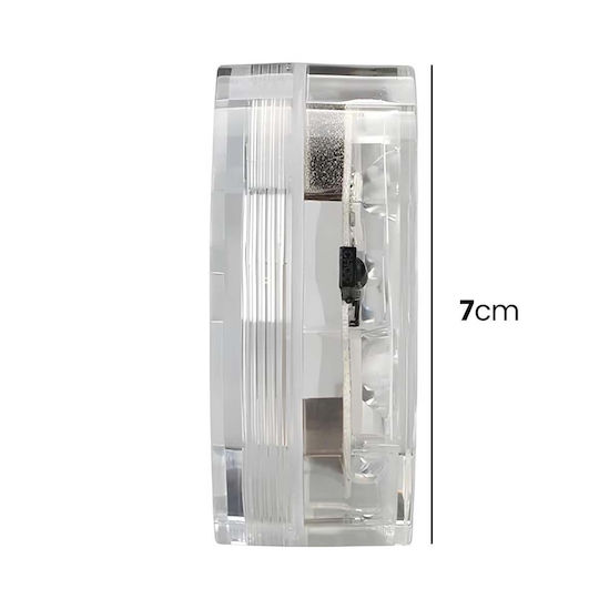 Avizar Lampă Led Decorativă Rgb Submersibilă 5w Telecomandă Piscină Acvariu Alb