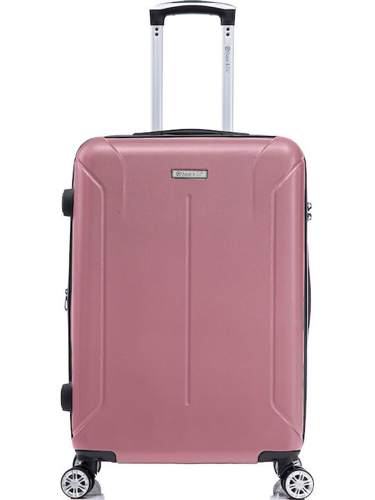 Quasar Βαλίτσα Μεσαία Powder Pink