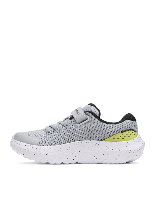 Bps Surge 4 Ac Kids Sports Shoes Running with Hoop & Loop Closure Gray