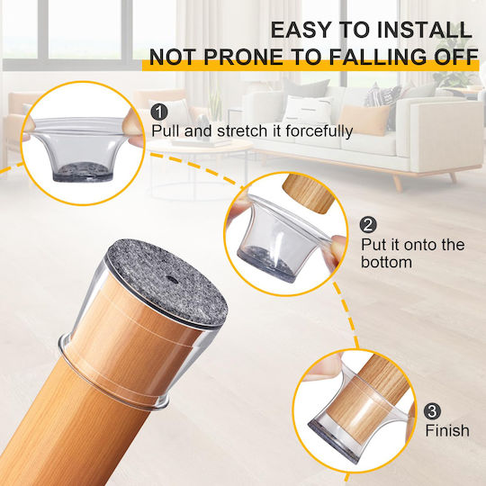 Home Use Капаци Кръгли с Диаметър 16мм 24бр HUH-0258
