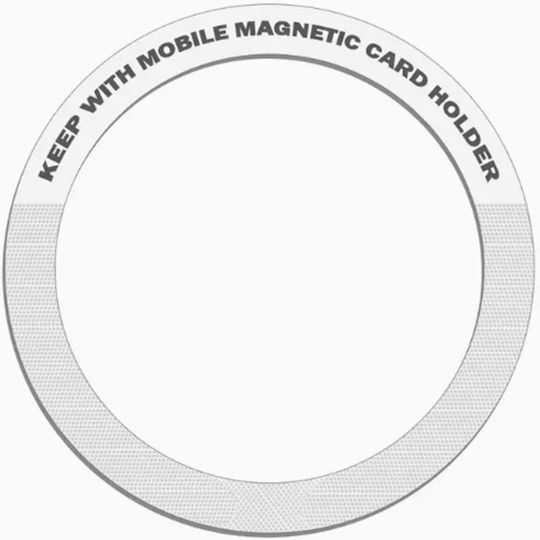 Jaym 2-pack Magsafe Magnetic Rings Smartphone Black Silver
