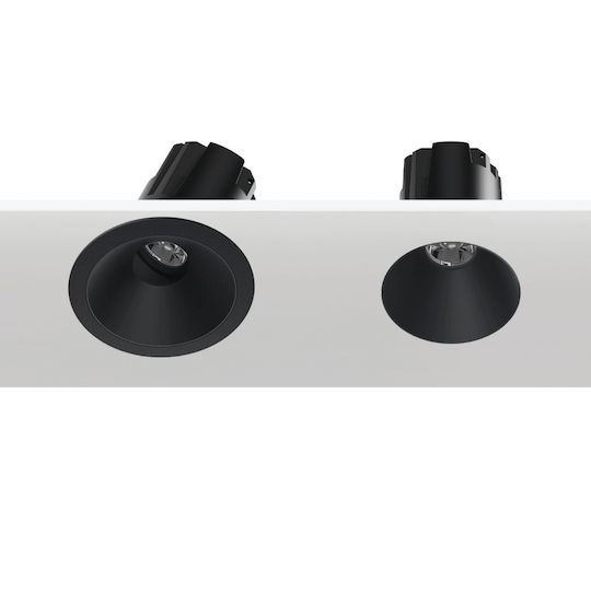 Zambelis Lights Επιτοίχιο Εξωτερικό Σποτ LED IP44 11W με Θερμό Λευκό Φως