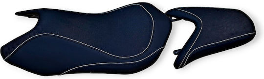 Integra 700 Honda Anti-Slip Seat Cover White Stitches