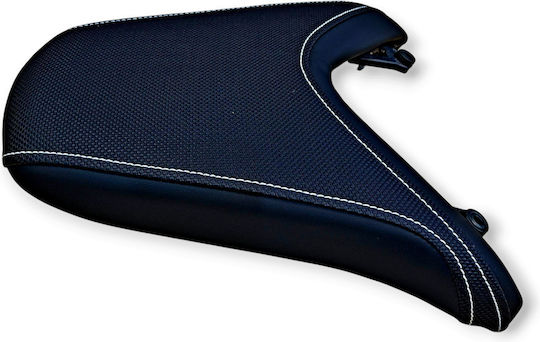 Integra 700 Honda Anti-Slip Seat Cover White Stitches
