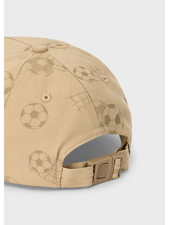 Mayoral Kinderhut Jockey Stoff Beige